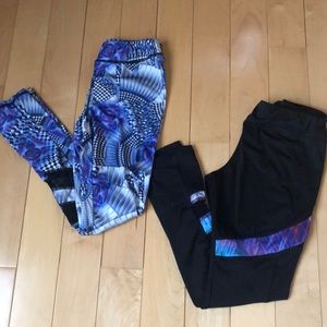 Girls leggings 2 pairs